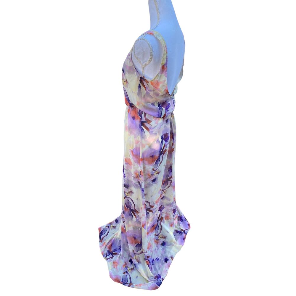 Show Me Your Mumu Kendall Maxi Dress Abers Babers Floral Women's Extra Small - Picture 6 of 15